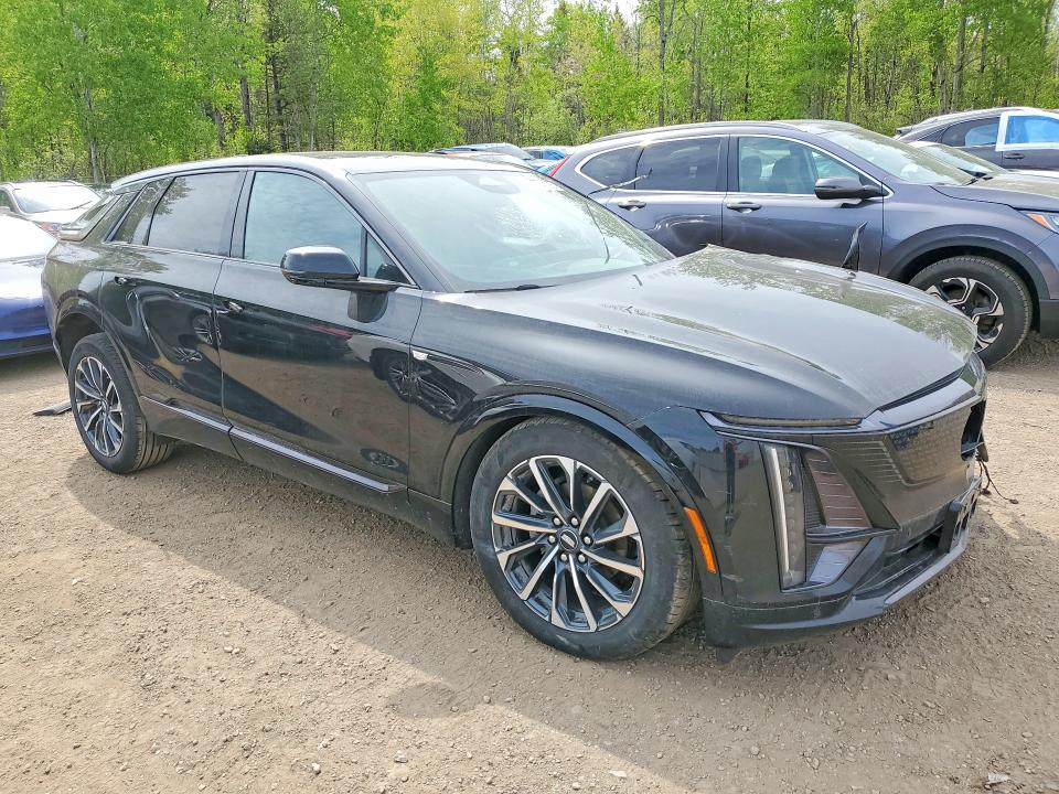 53784106 :رقم المزاد ، 1GYKPTRL4RZ139733 vin ، 2024 Cadillac Lyriq مزاد بيع