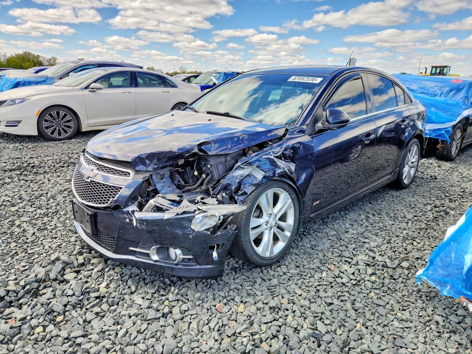 52052536 :رقم المزاد ، 1G1PG5SB4E7342659 vin ، 2014 Chevrolet Cruze مزاد بيع