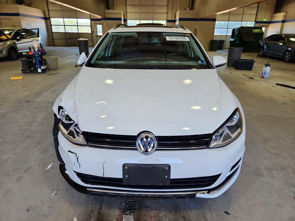 55160546 :رقم المزاد ، 3VWCA7AU1FM516259 vin ، 2015 Volkswagen Golf Sportwagen مزاد بيع
