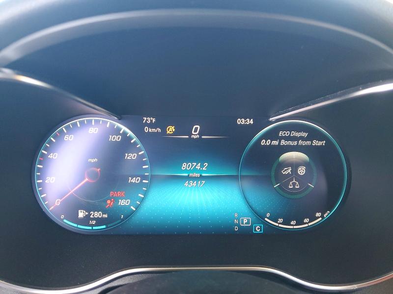 53957366 :رقم المزاد ، W1KWF8DB5MR650405 vin ، 2021 Mercedes-benz C مزاد بيع