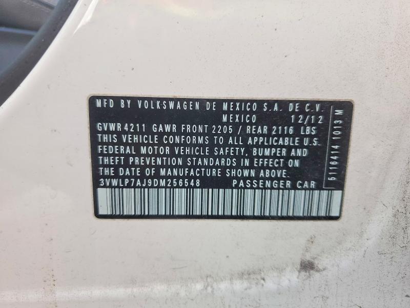 Продаж на аукціоні авто 2013 Volkswagen Jetta, vin: 3VWLP7AJ9DM256548, номер лоту: 52884106