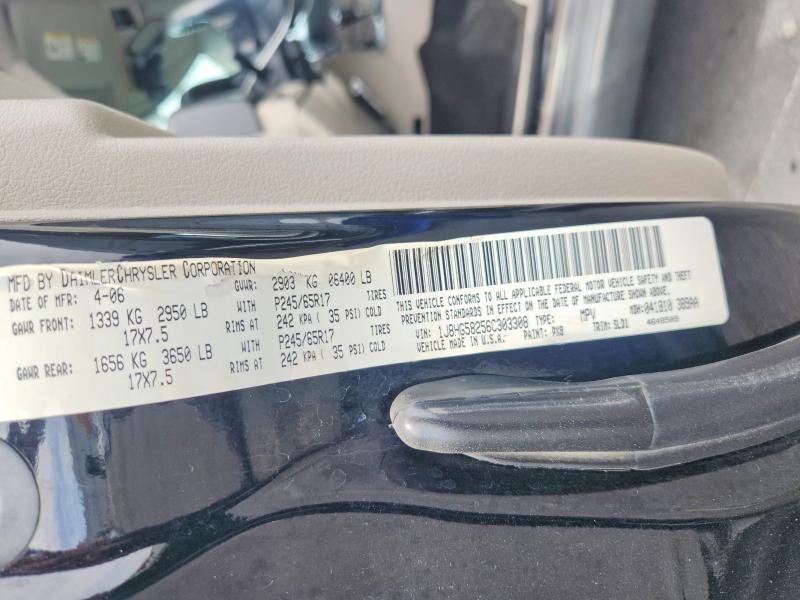 Aukcja sprzedaży 2006 Jeep Commander, vin: 1J8HG58256C303308, numer aukcji: 51192106