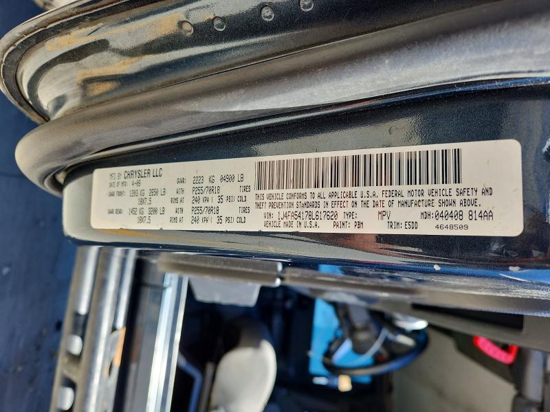 Продажа на аукционе авто 2008 Jeep Wrangler, vin: 1J4FA54178L617620, номер лота: 53203796