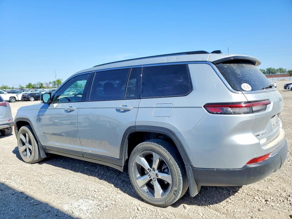 52534456 :رقم المزاد ، 1C4RJKBG4N8519457 vin ، 2022 Jeep Grand Cherokee مزاد بيع