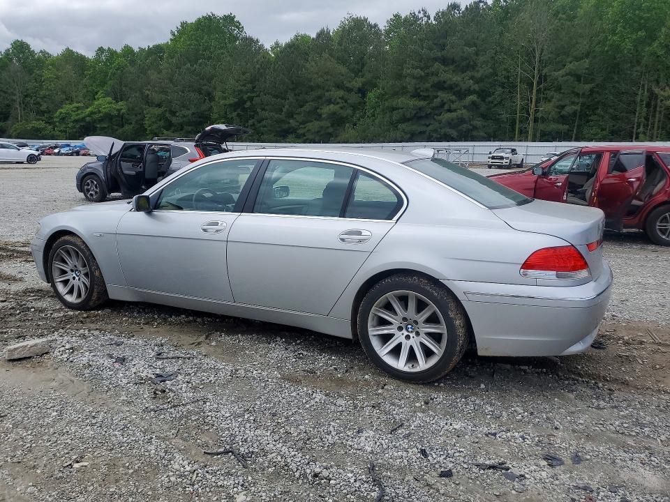 52678316 :رقم المزاد ، WBAGN63473DS45132 vin ، 2003 Bmw 745 مزاد بيع