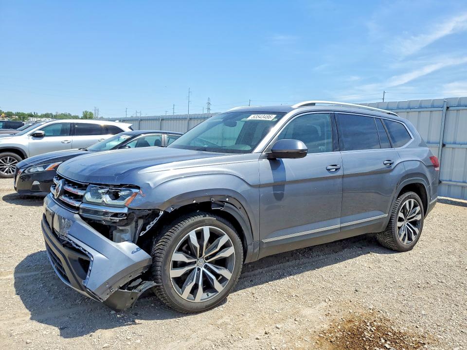 53543486 :رقم المزاد ، 1V2NR2CA4KC623021 vin ، 2019 Volkswagen Atlas مزاد بيع
