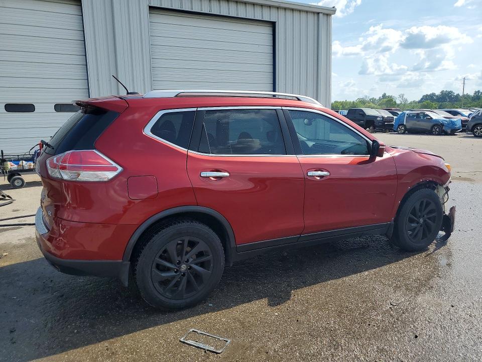 2015 Nissan Rogue მანქანა იყიდება აუქციონზე, vin: 5N1AT2MT7FC828951, აუქციონის ნომერი: 54341056