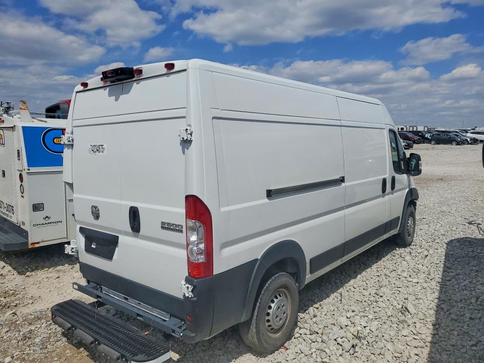 2024 Ram Promaster 2500 მანქანა იყიდება აუქციონზე, vin: 3C6LRVDG6RE119903, აუქციონის ნომერი: 78068975