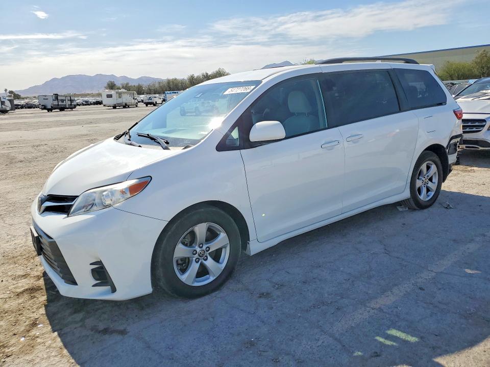 2020 Toyota Sienna მანქანა იყიდება აუქციონზე, vin: 5TDKZ3DCXLS081269, აუქციონის ნომერი: 54727266
