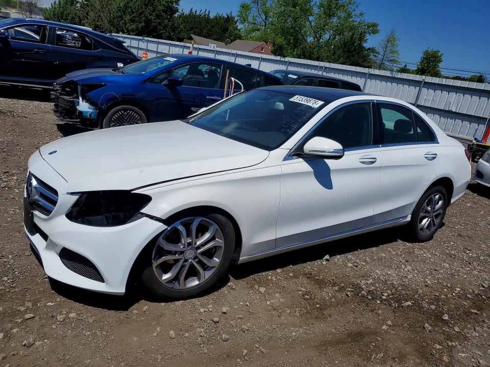 Auction sale of the 2015 Mercedes-benz C, vin: 55SWF4KB6FU033687, lot number: 51539876