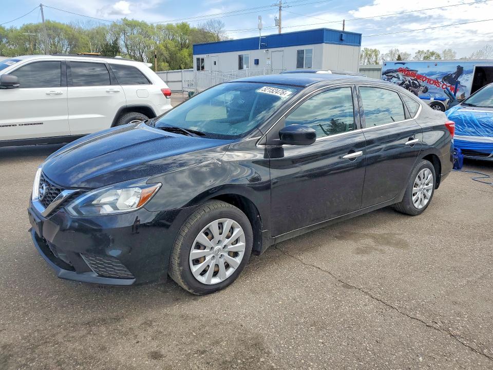 2018 Nissan Sentra მანქანა იყიდება აუქციონზე, vin: 3N1AB7AP5JY323263, აუქციონის ნომერი: 52152476
