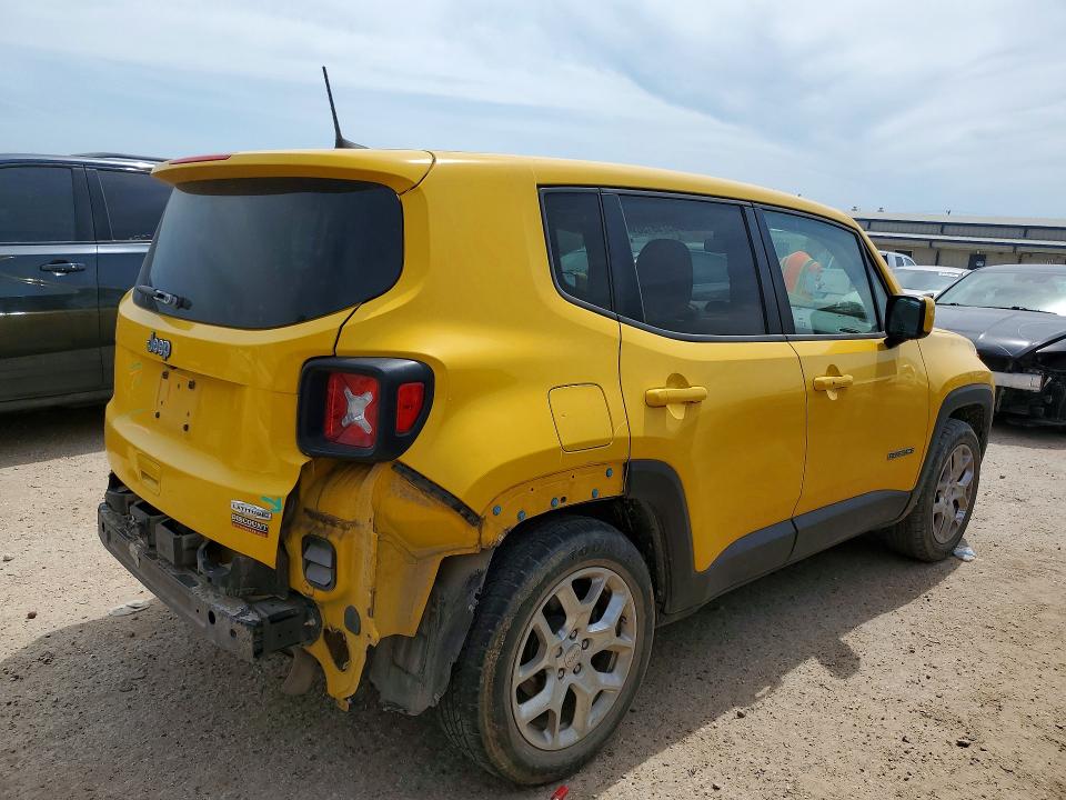 2018 Jeep Renegade მანქანა იყიდება აუქციონზე, vin: ZACCJABB3JPJ08975, აუქციონის ნომერი: 53799156