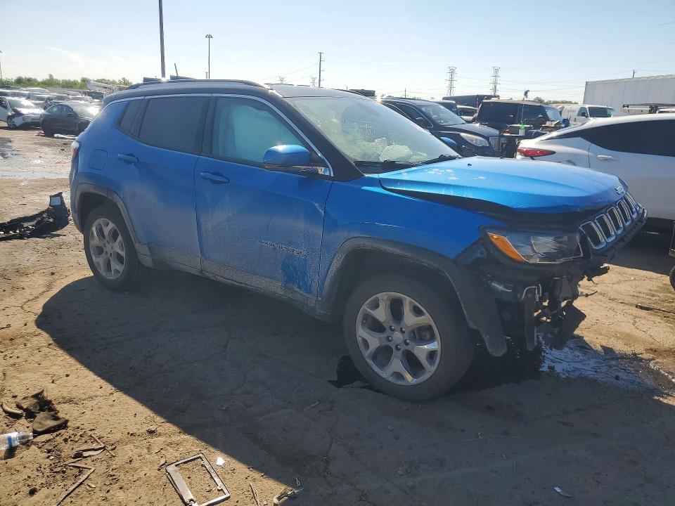 2020 Jeep Compass მანქანა იყიდება აუქციონზე, vin: 3C4NJDCB1LT215904, აუქციონის ნომერი: 55444556
