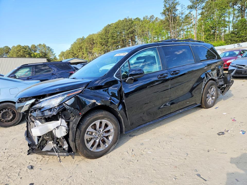 51437106 :رقم المزاد ، 5TDKSKFC8PS079280 vin ، 2023 Toyota Sienna مزاد بيع