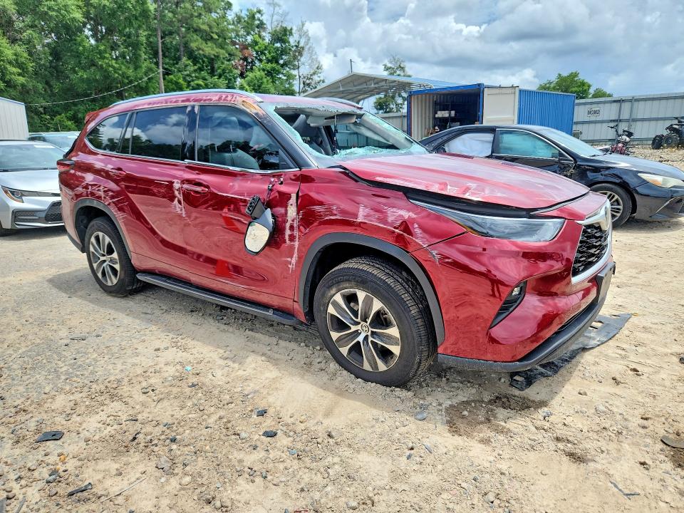 Aukcja sprzedaży 2021 Toyota Highlander, vin: 5TDHZRAHXMS039439, numer aukcji: 55052816
