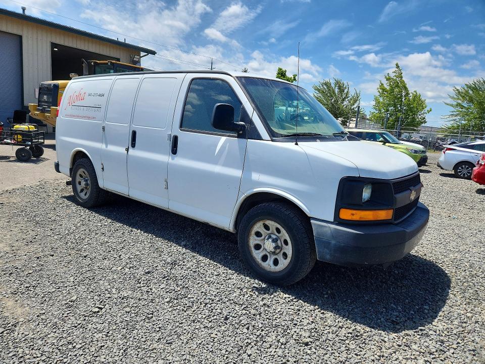 2014 Chevrolet Express G1500 მანქანა იყიდება აუქციონზე, vin: 1GCSHAF49E1117112, აუქციონის ნომერი: 54728176