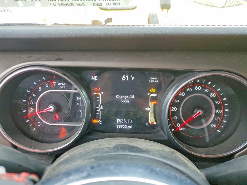 Продаж на аукціоні авто 2018 Jeep Wrangler Unlimited, vin: 1C4HJXFG9JW308537, номер лоту: 54465296