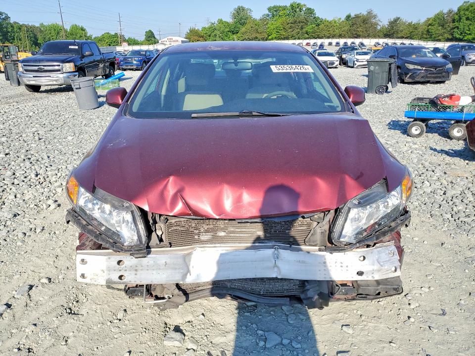 Продажа на аукционе авто 2013 Honda Civic, vin: 2HGFB2F50DH599732, номер лота: 53536426