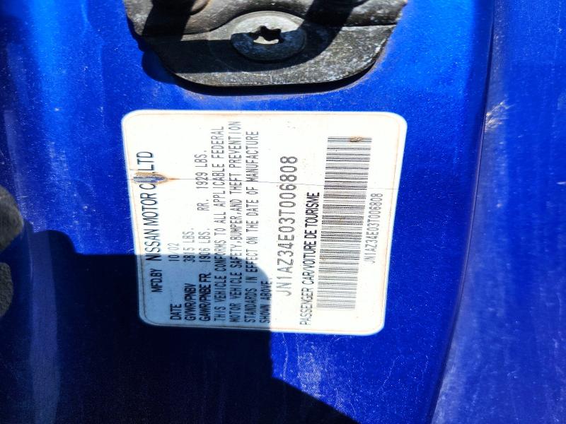 Aukcja sprzedaży 2003 Nissan 350z, vin: JN1AZ34E03T006808, numer aukcji: 53103916
