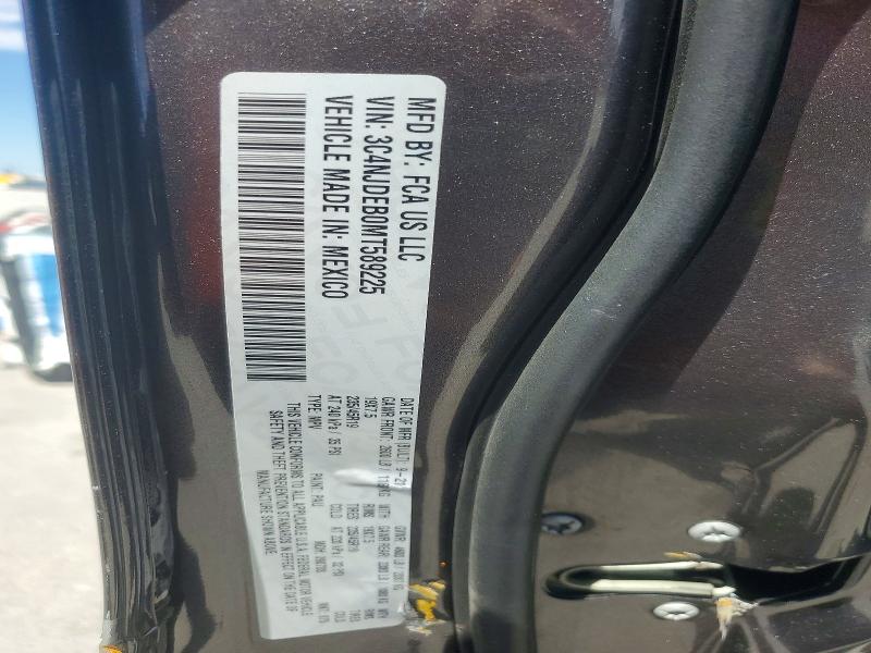 Aukcja sprzedaży 2021 Jeep Compass, vin: 3C4NJDEB0MT589225, numer aukcji: 53123836