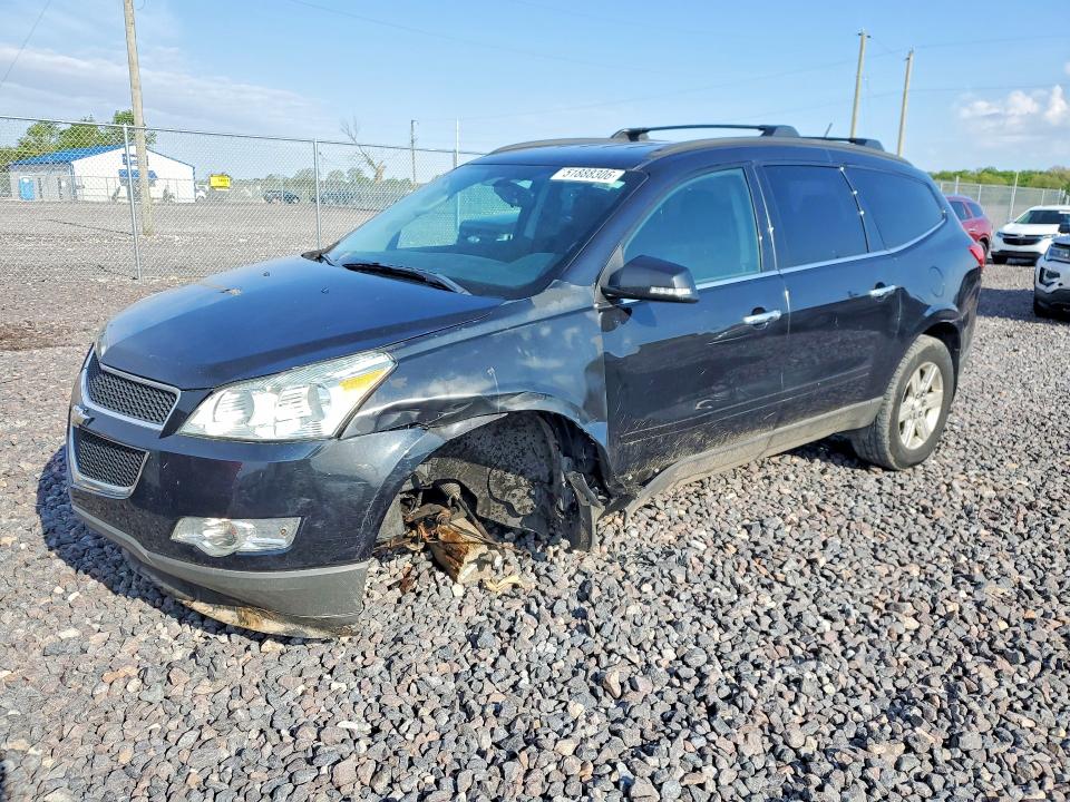 Aukcja sprzedaży 2012 Chevrolet Traverse, vin: 1GNKRGED0CJ396195, numer aukcji: 51888306