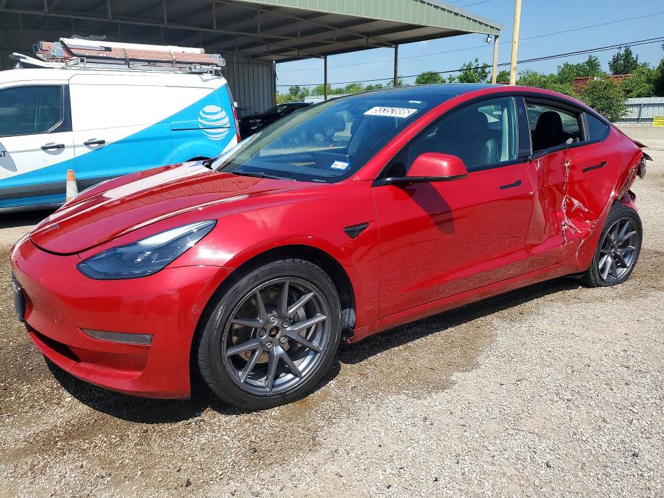 Продаж на аукціоні авто 2022 Tesla Model 3, vin: 5YJ3E1EB1NF288053, номер лоту: 55352886