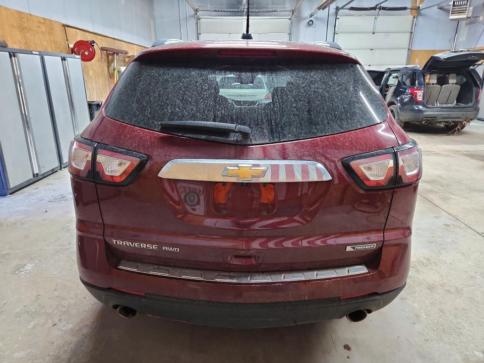 52881496 :رقم المزاد ، 1GNKVJKD0HJ160831 vin ، 2017 Chevrolet Traverse مزاد بيع
