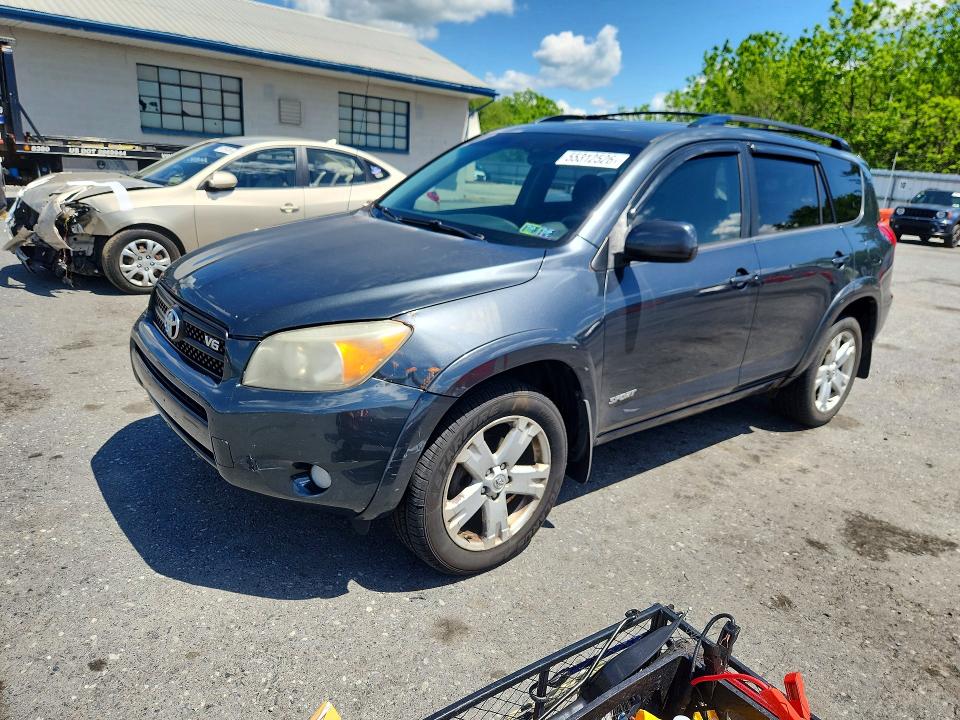 55312526 :رقم المزاد ، JTMBK32V076027106 vin ، 2007 Toyota Rav4 مزاد بيع