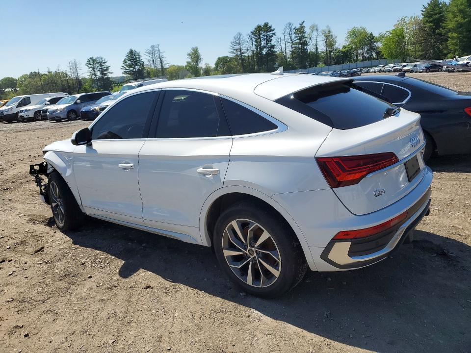52118886 :رقم المزاد ، WA15AAFY5N2091147 vin ، 2022 Audi Q5 مزاد بيع