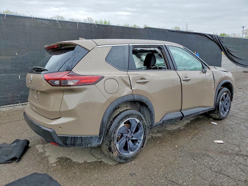 51977956 :رقم المزاد ، JN8BT3BA1SW007521 vin ، 2025 Nissan Rogue مزاد بيع