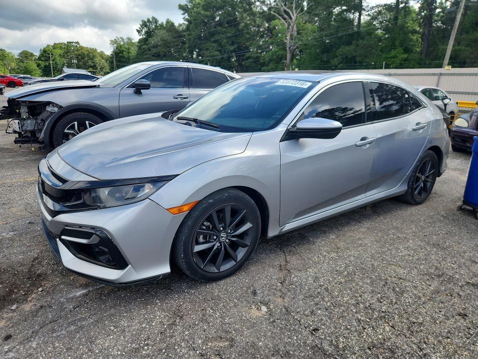 53872316 :رقم المزاد ، SHHFK7H67MU423668 vin ، 2021 Honda Civic مزاد بيع