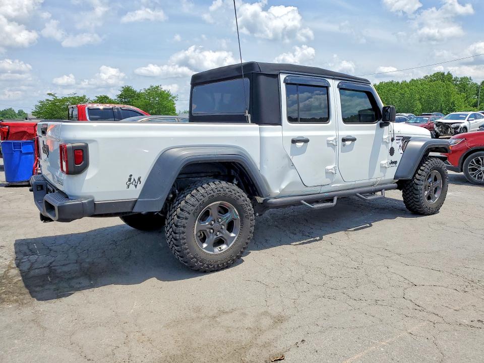2020 Jeep Gladiator მანქანა იყიდება აუქციონზე, vin: 1C6HJTAG2LL113231, აუქციონის ნომერი: 53513366
