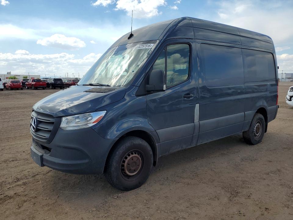 2019 Mercedes Benz Sprinter მანქანა იყიდება აუქციონზე, vin: WD4PF0CD7KP101743, აუქციონის ნომერი: 52297916