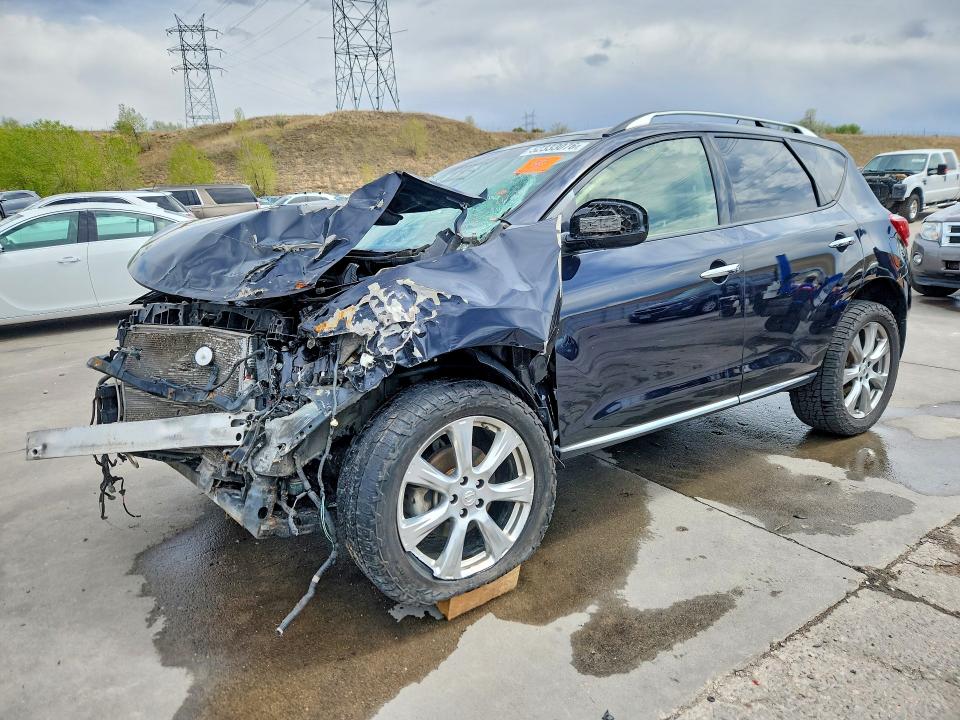 52333076 :رقم المزاد ، JN8AZ1MW8DW308877 vin ، 2013 Nissan Murano مزاد بيع