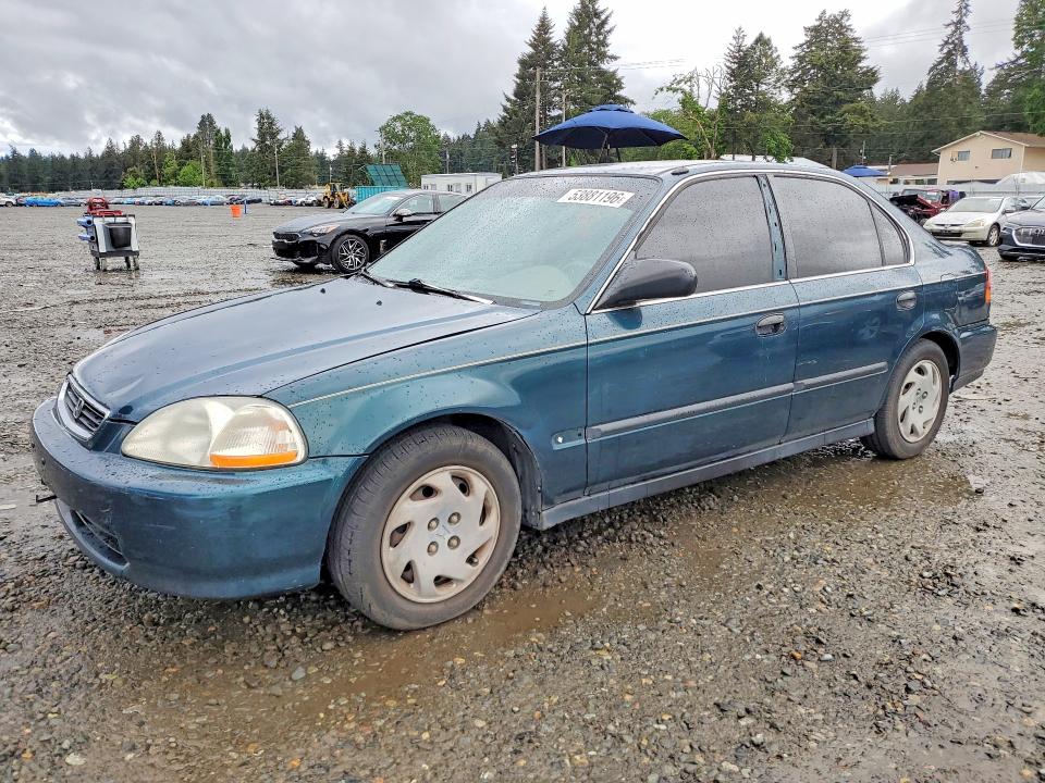53881196 :رقم المزاد ، JHMEJ6577VS013866 vin ، 1997 Honda Civic مزاد بيع