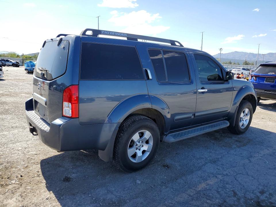 55121326 :رقم المزاد ، 5N1AR18U67C644713 vin ، 2007 Nissan Pathfinder مزاد بيع
