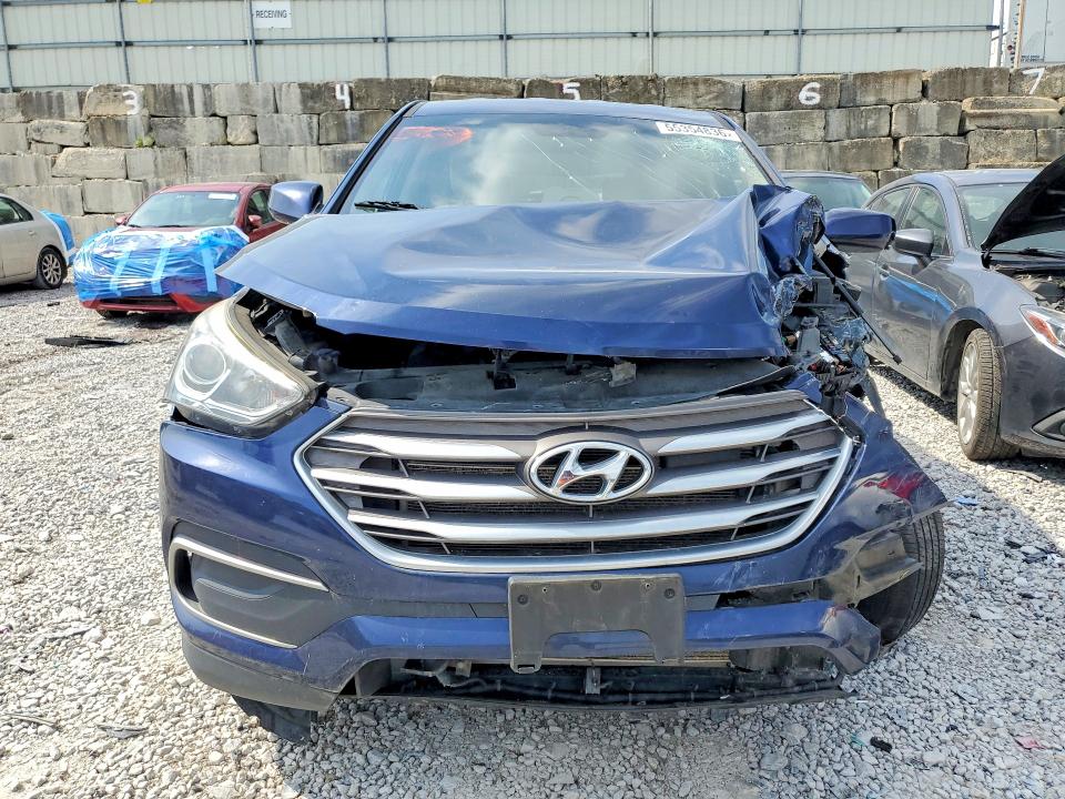 55354836 :رقم المزاد ، 5XYZTDLB5JG542791 vin ، 2018 Hyundai Santa Fe Sport مزاد بيع