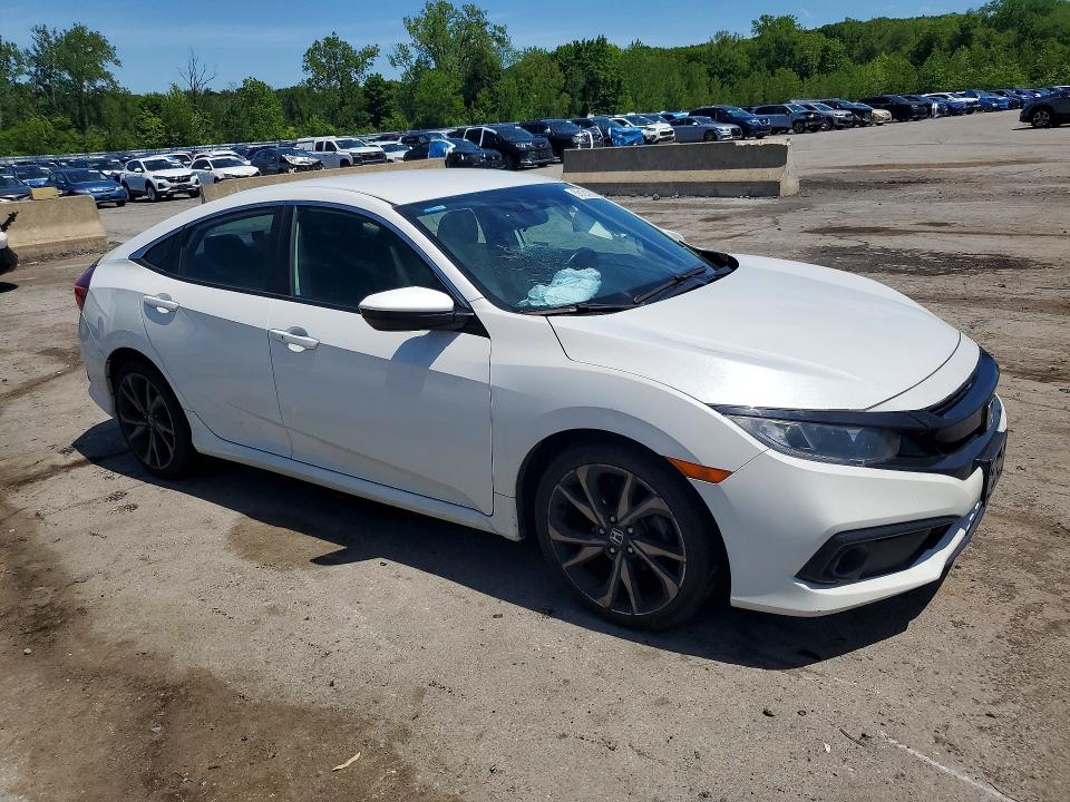 Aukcja sprzedaży 2019 Honda Civic, vin: 2HGFC2F82KH561391, numer aukcji: 55124726