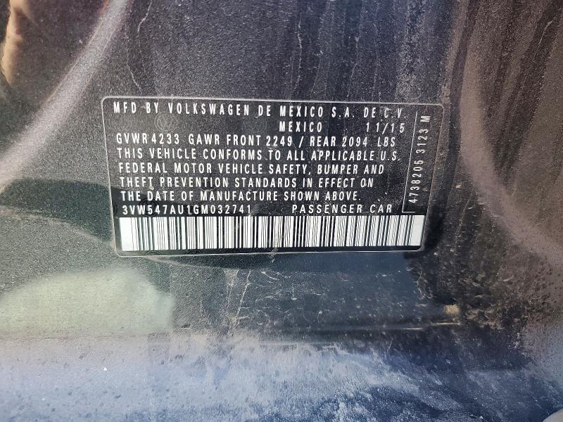 Продаж на аукціоні авто 2016 Volkswagen Gti, vin: 3VW547AU1GM032741, номер лоту: 52882866