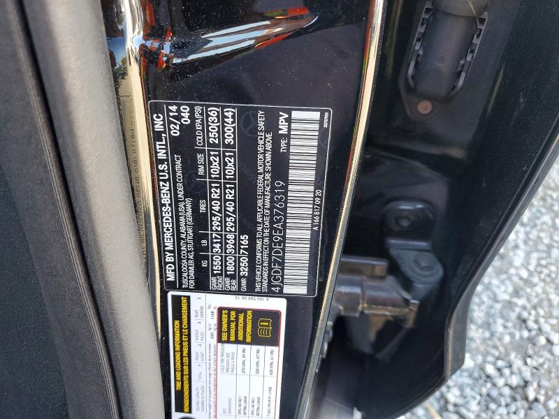 Продажа на аукционе авто 2014 Mercedes-benz Gl, vin: 4JGDF7DE9EA376319, номер лота: 52785356