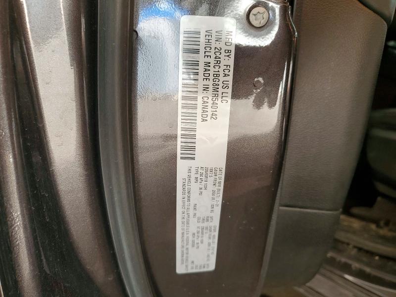 Aukcja sprzedaży 2021 Chrysler Pacifica, vin: 2C4RC1BG8MR540142, numer aukcji: 52332266