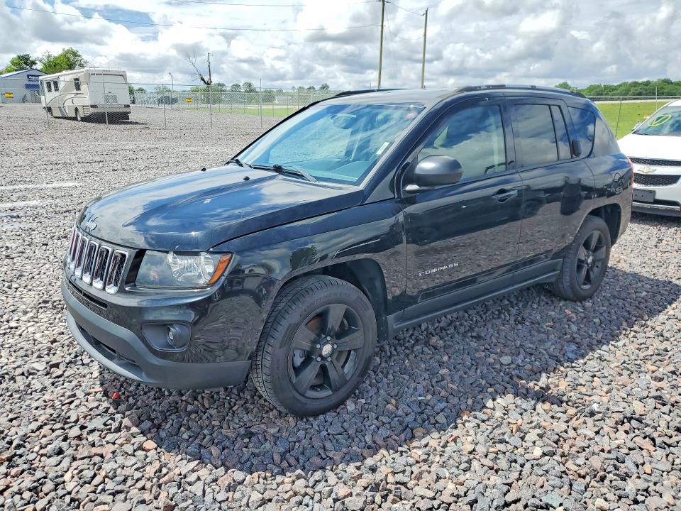 2017 Jeep Compass მანქანა იყიდება აუქციონზე, vin: 1C4NJCBA6HD147955, აუქციონის ნომერი: 54867226