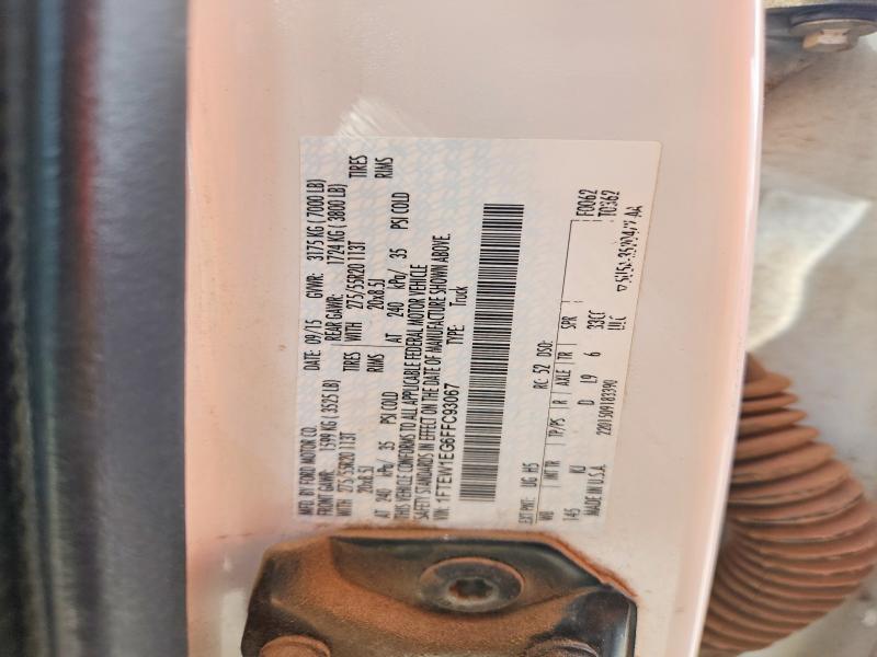 52581696 :رقم المزاد ، 1FTEW1EG6FFC93067 vin ، 2015 Ford F150 مزاد بيع