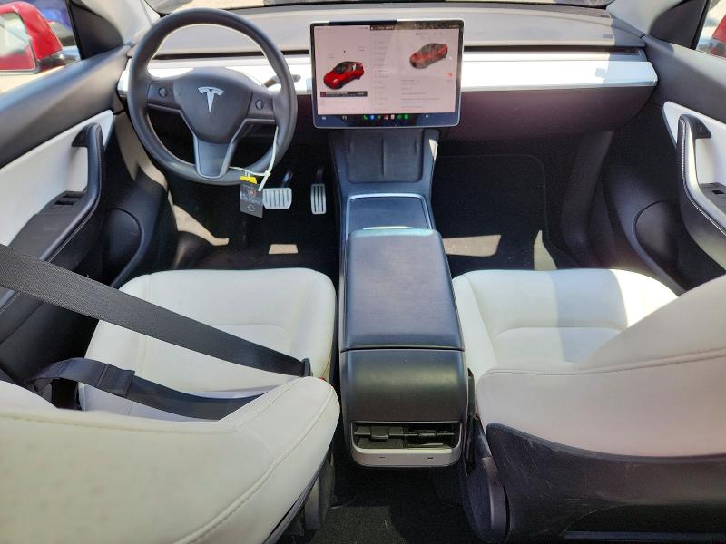 55452056 :رقم المزاد ، 7SAYGDEF0NF342742 vin ، 2022 Tesla Model Y مزاد بيع