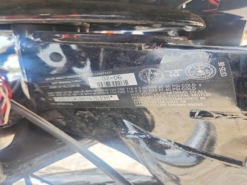 Aukcja sprzedaży 2006 Harley-davidson Flhtcui, vin: 1HD1FCW166Y676398, numer aukcji: 54760716