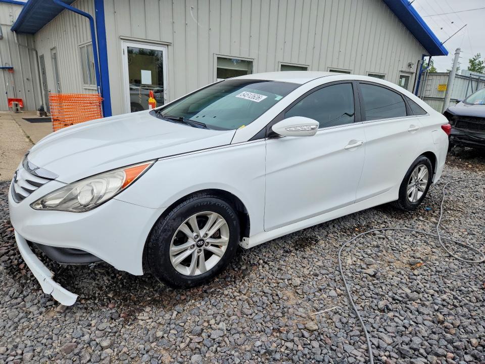 2014 Hyundai Sonata მანქანა იყიდება აუქციონზე, vin: 5NPEB4AC9EH819163, აუქციონის ნომერი: 54512626