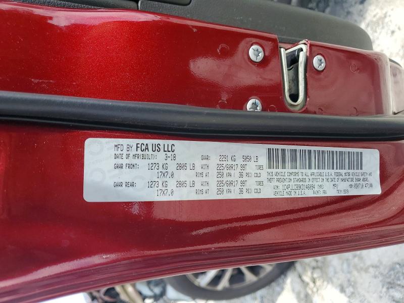 54691336 :رقم المزاد ، 1C4PJLCB9KD146094 vin ، 2019 Jeep Cherokee مزاد بيع