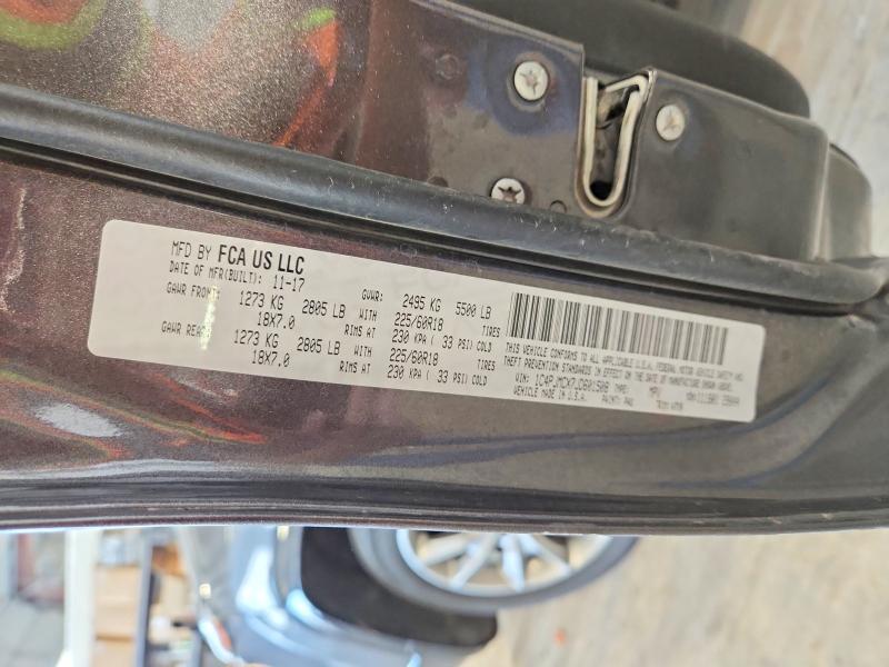 Aukcja sprzedaży 2018 Jeep Cherokee, vin: 1C4PJMCX7JD601508, numer aukcji: 54775336