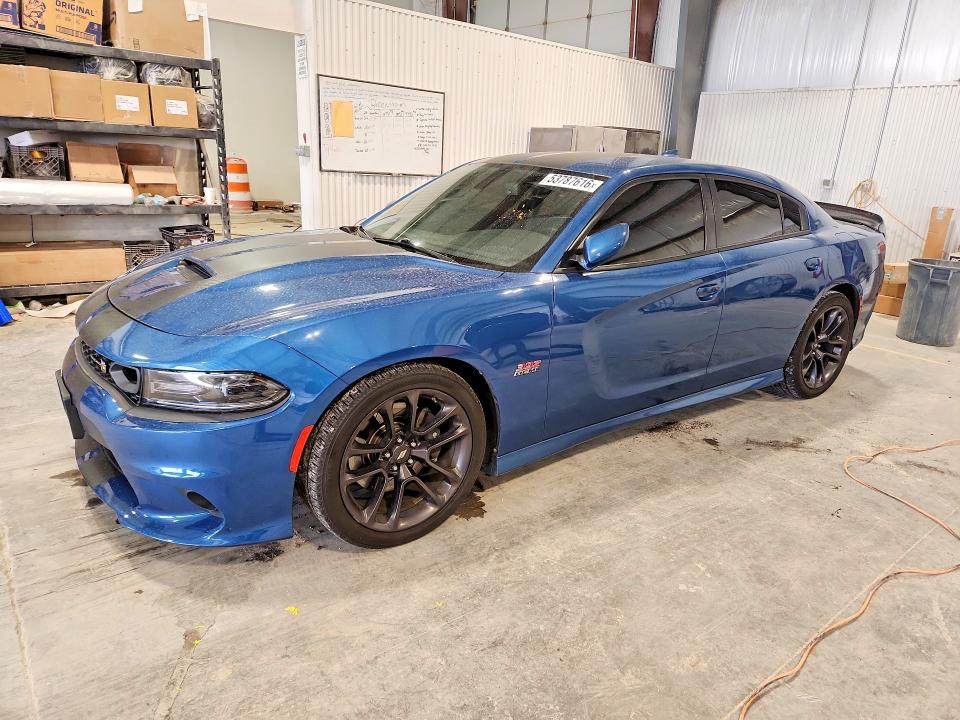 53787616 :رقم المزاد ، 2C3CDXGJ1LH148347 vin ، 2020 Dodge Charger مزاد بيع