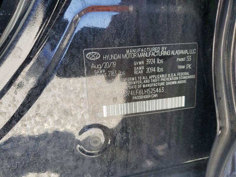 Продаж на аукціоні авто 2020 Hyundai Elantra, vin: 5NPD74LF6LH525463, номер лоту: 55094076
